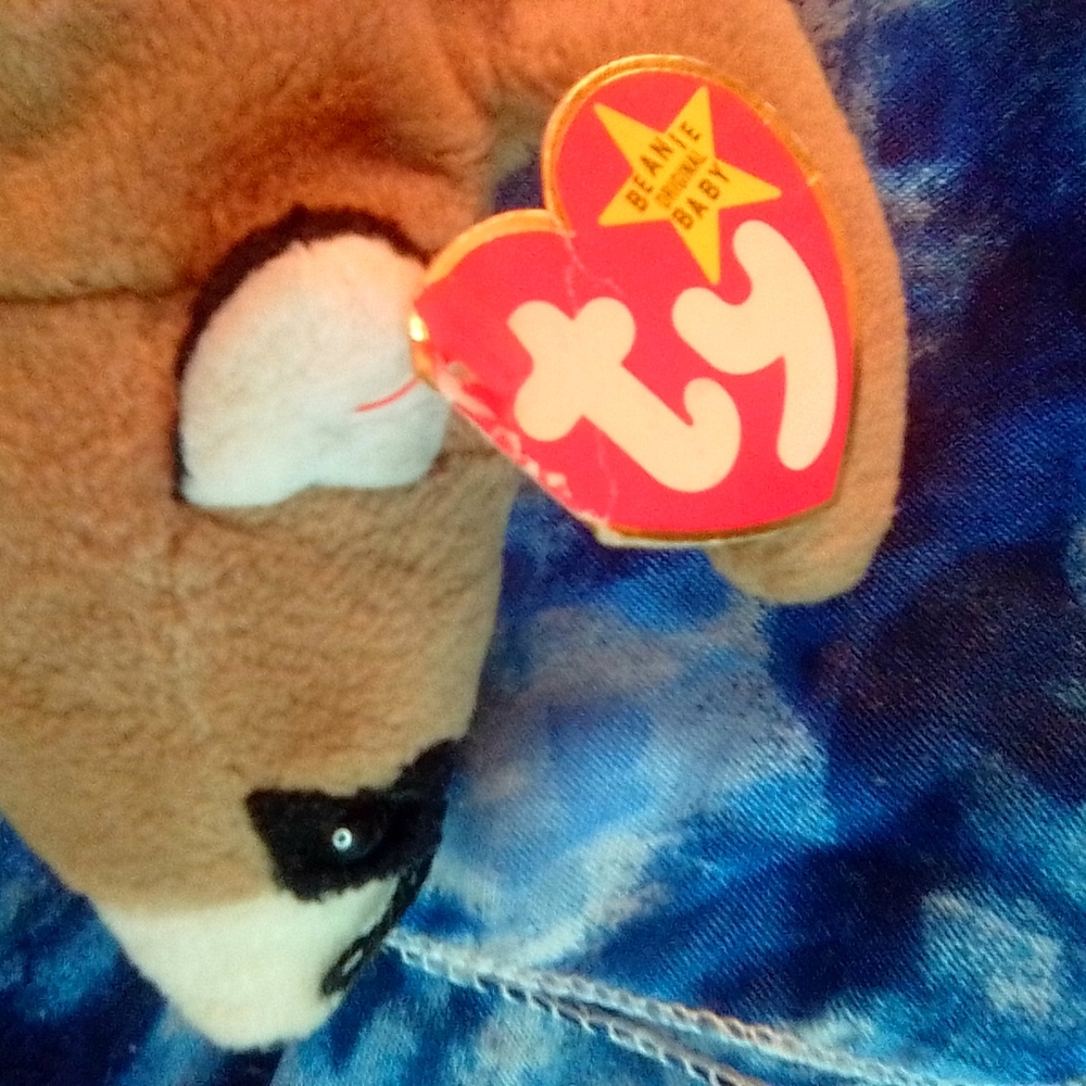 Ty beanie Ringo Raccoon 1996' PVC ERRORS - Picture 5 of 13